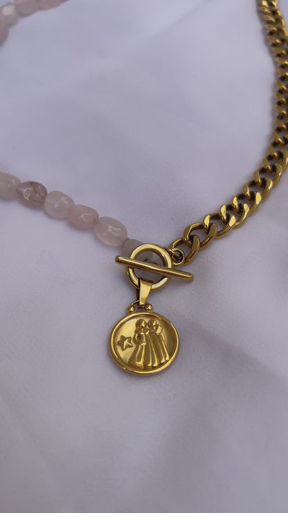 Les larmes d’Aphrodite Quartz Rose • AMOUR